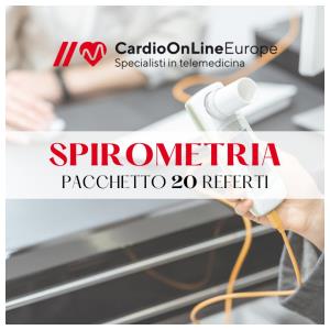 Referti Spirometria Pacchetto Ricarica da 20