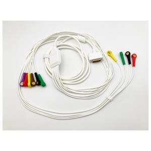 Cable Cardioline® del paciente IEC 10 terminaciones de botón