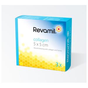 Revamil® Collagen 5x5 cm - caja de 3