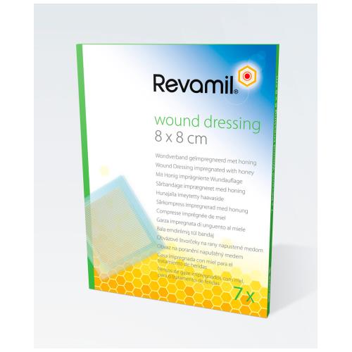 Acquista REVAMIL Garze sterili 8x8 cm Confezione da 7 dressing Doctor Shop