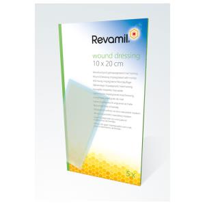 Revamil® Garze sterili 10x20 cm Confezione da 5 dressing