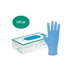 B.Braun Vasco Nitril Sky-Blue guanti in nitrile senza polvere - XL