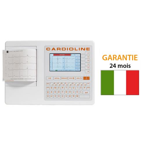 Cardioline ECG 100S électrocardiographe 12 dérivations et 3/6 pistes
