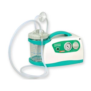 Aspirador Super Vega com bateria e frasco de 1 litro - 16 lit/min