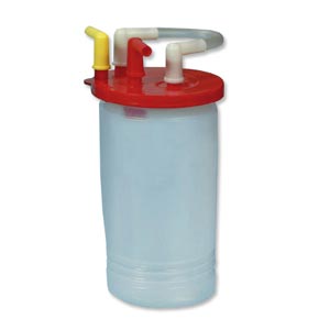 Sacca monouso con coperchio per vaso aspiratore - 1 litro