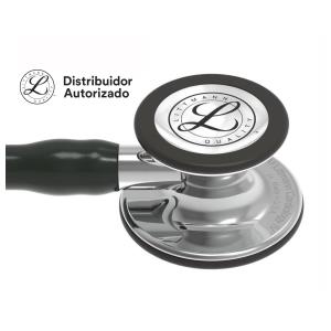 Estetoscópio Littmann Cardiology IV - 6177 - preto acabamentos espelho