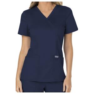 Cherokee Revolution Casacca donna con scollo a V incrociato blu navy - M