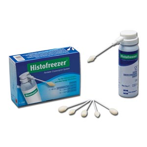 Histofreezer® Mini Mix - bote de 80 ml y 16 aplicadores de 5 mm y 16 de 2 mm