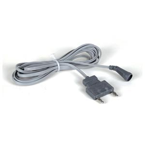 Cable bipolar para electrobisturí MB 120F, 200F, 200D, 250, 300D, 400D - Enchufe americano