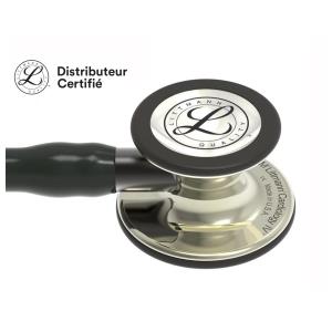 Stéthoscope Littmann Cardiology IV - 6179 - noir/champagne finition fumée