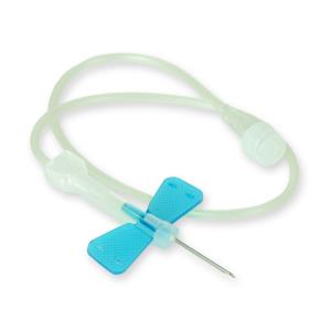 Agulha butterfly FlySafe de segurança 23G×3/4” - 0,6×19 mm - Azul