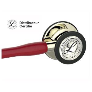 Stéthoscope Littmann Cardiology IV - 6176 - Bordeaux finition champagne