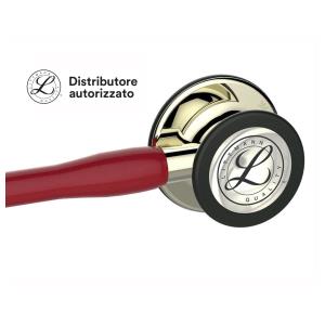 Fonendoscopio Littmann Cardiology IV - 6176 - bordeaux finiture champagne