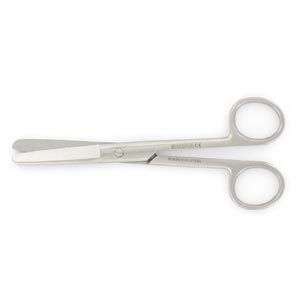 Tesoura recta bico rombo/rombo - 14,5 cm