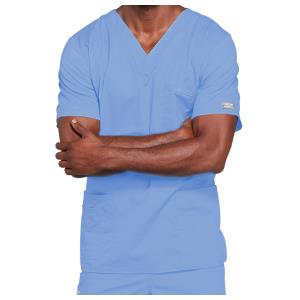 Cherokee Core Stretch Casacca Unisex con scollo a V - azzurra - L