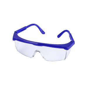 Occhiali protettivi X5-PRO antiappannanti e antigraffio - blu