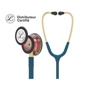 Stéthoscope Littmann® Classic III - 5807 - bleu caraïbes - finition arc-en-ciel