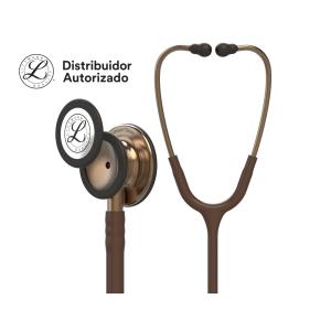 Estetoscópio Littmann Classic III - 5809 - chocolate acabamentos cor de cobre