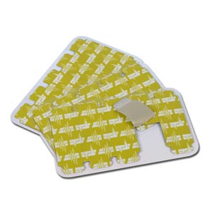 Elettrodi ecg monouso Tab a francobollo pregellati - 34 × 23 mm