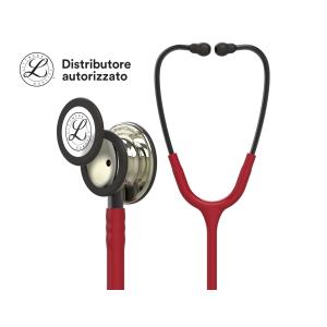 Fonendoscopio Littmann Classic III - 5864 - bordeaux finiture champagne