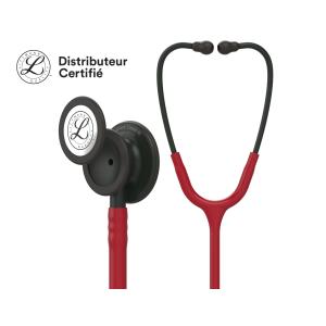 Stéthoscope Littmann Classic III - 5868 - bordeaux - finition black edition