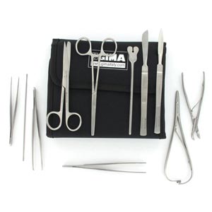 Kit de 11 instrumentos - Portainstrumental de nailon