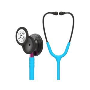 turquoise with smoke and violet finish