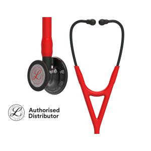 Littmann Cardiology IV stetoscope - 6182 - red high polish smoke finish Limited Edition