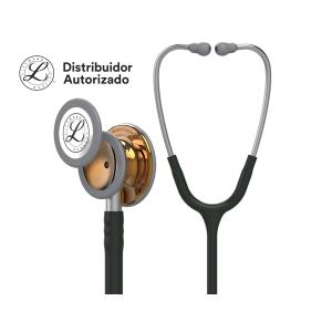 Estetoscópio Littmann Classic III - 5646 - preto acabamentos cobre brilhante edição limitada