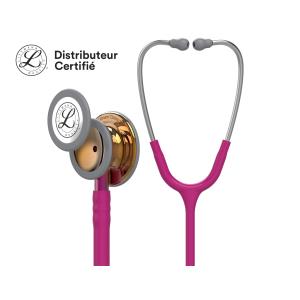 Stéthoscope Littmann® Classic III - 5647 - framboise finition cuivre brillante édition limitée