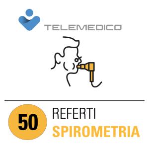 Telemedico - Pacchetto Spirometria 50 referti