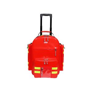 Trolley/Mochila emergência Logic 2 PVC vermelho