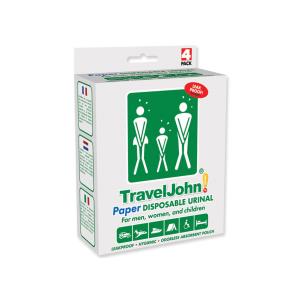 Urinoir jetable en papier TravelJohn