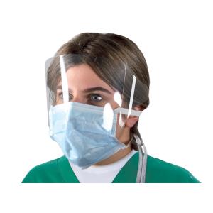 Maskop com visor envolvente - com laços