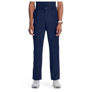 Cherokee Infinity Men's Fly Front Trousers in Navy - size XL