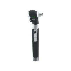 Otoscopio Sigma F.O. LED - 2,5 V - con manico ricaricabile e astuccio - nero