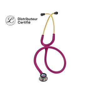 Stéthoscope Littmann Classic II Infant - 2157 - framboise fini arc-en-ciel