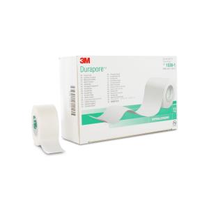 3M™ Durapore™ - 2,5 cm × 9,14 m Fita adesiva cirúrgica de seda artificial - 1538-1