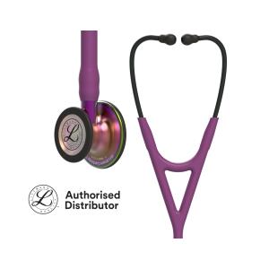 Littmann Cardiology IV stetoscope - 6205 - plum with rainbow and violet finish