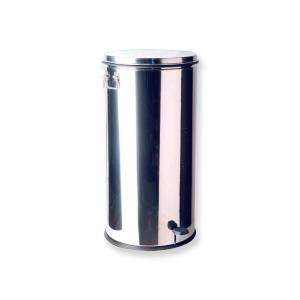 a pedale in acciaio inox - 70 litri