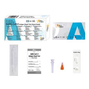 Auto-Teste Covid-19 Antígeno em zaragatoa nasal