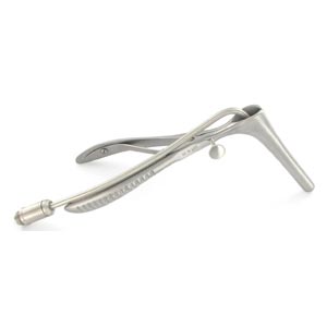 Speculum nasal de Killian F. O. - 14 cm/75 mm en fibre optique