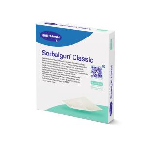 Medicazione sterile in alginato di calcio Sorbalgon - 10 × 10 cm