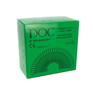 di cotone in legno sterile - Ø 0,5 cm × 15 cm