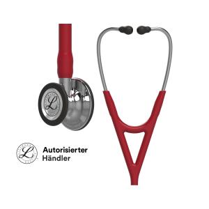 Stethoskop Littmann Cardiology IV - 6170 - bordeaux mit hochglanzpoliertem Bruststück