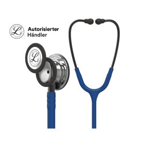 Stethoskop Littmann Classic III - 5863 - mit hochglanzpoliertem Bruststück - marineblau