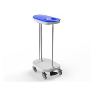 Carro portabolsas para ropa de lavar con pedal - individual