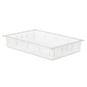 Tabuleiro para carrinhos ISO - transparente - 600 × 400 × h 100 mm