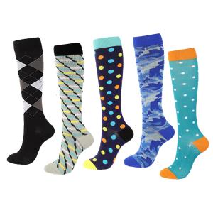 Meias de compressão gradual Funny Vibe - tamanho L-XL