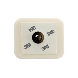 Elettrodi a bottone Red Dot™ 2244 radiotrasparenti in foam e gel solido - 3,3×4 cm